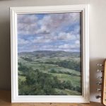 radnorshire landscape painting