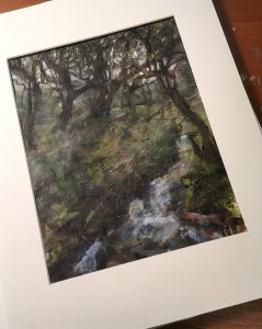 Mike Shiels landscape sketchbook